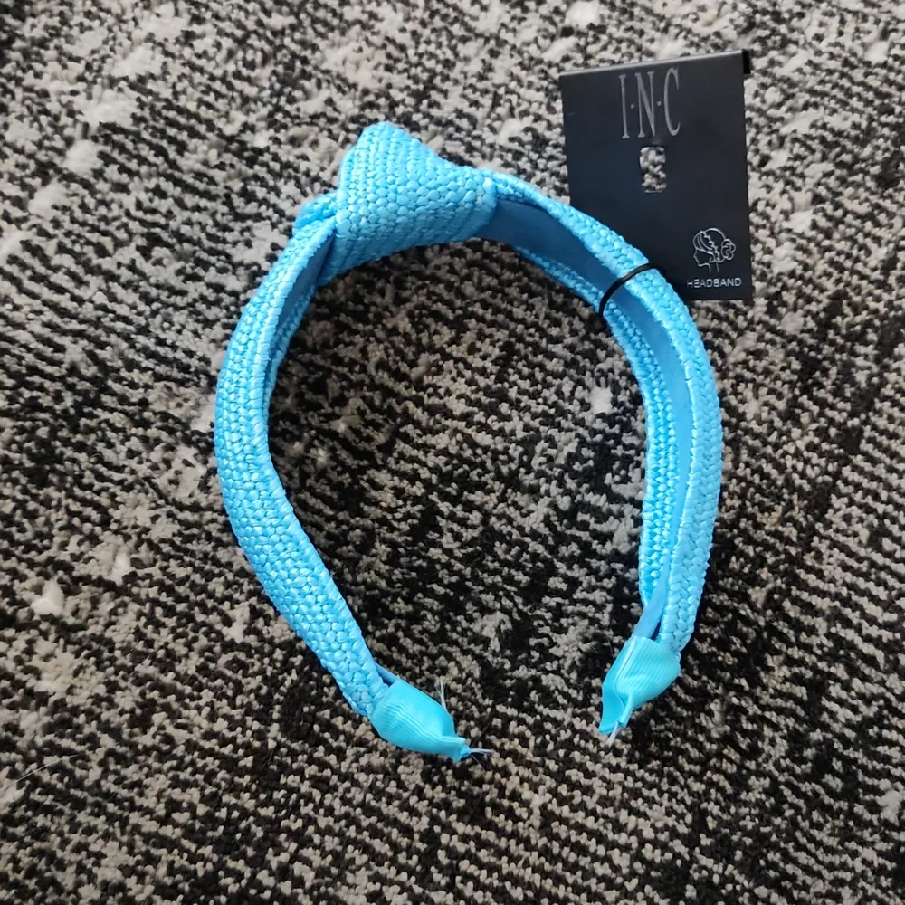 Inc International Concepts Colored Raffia Knotted Headband